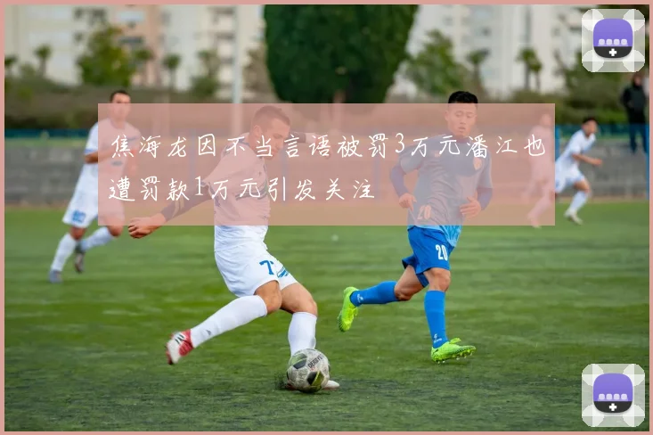 焦海龙因不当言语被罚3万元潘江也遭罚款1万元引发关注